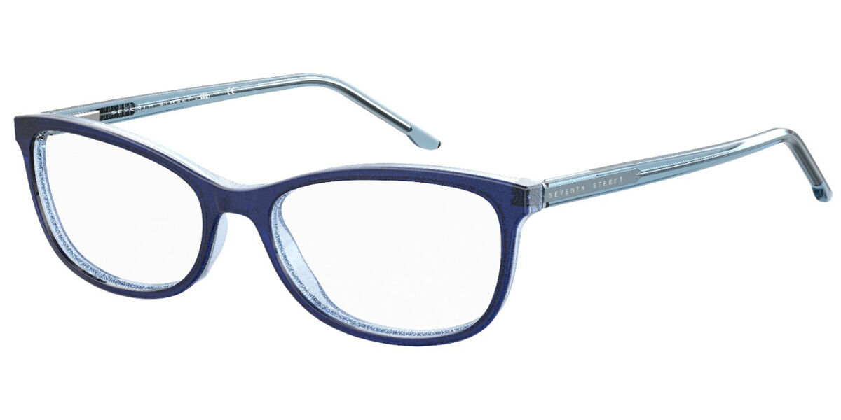Image of Seventh Street S305 6RL Óculos de Grau Azuis Masculino PRT
