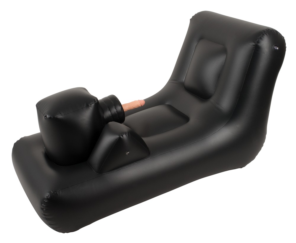 Image of Sex-Liege „Dark Magic Thrusting Bed“ mit Stoßfunktion + 3 Vibratoren + Fußpumpe ID 05927570000