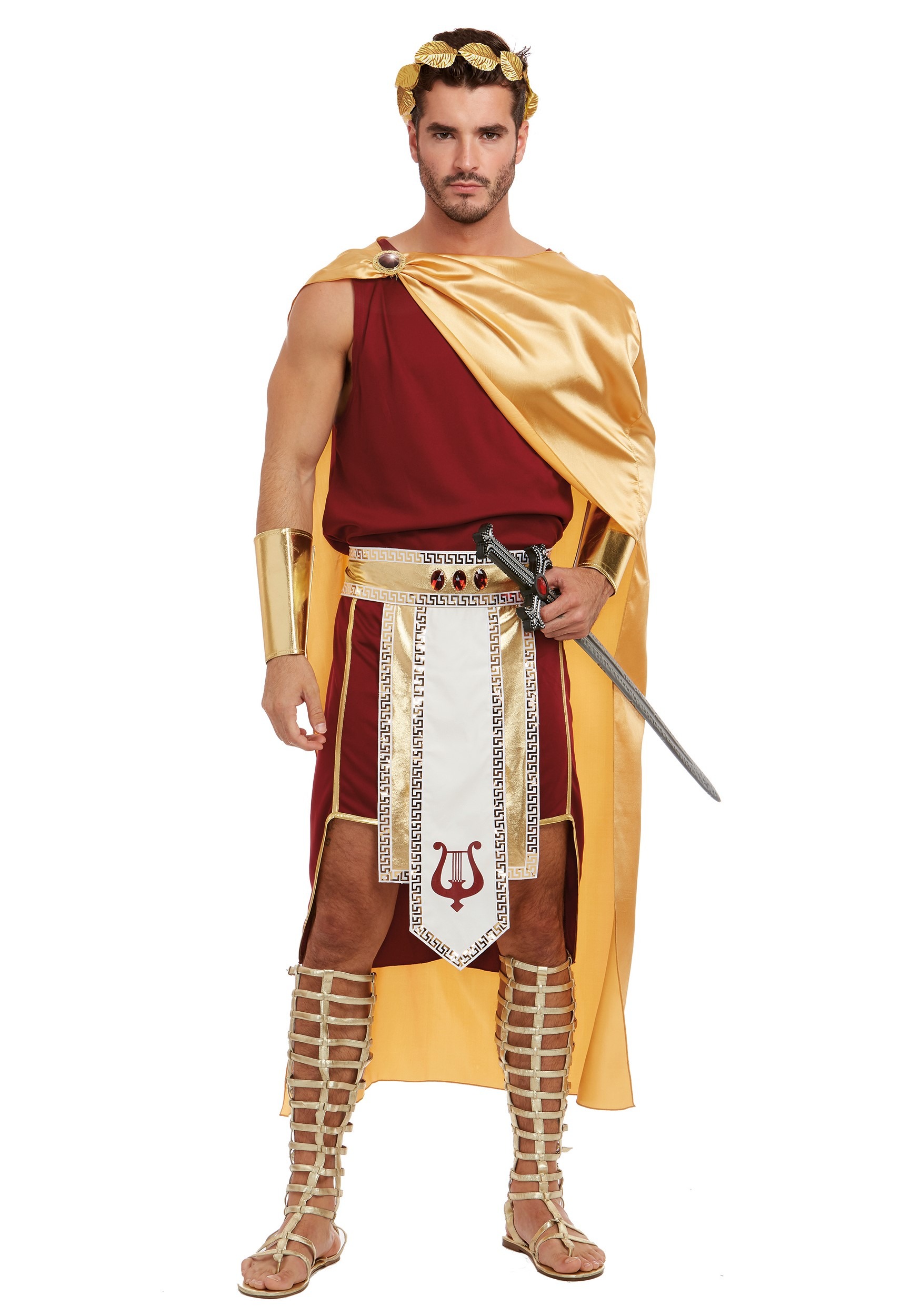 Image of Sexy Apollo Halloween Costume for Men ID DR11925-M