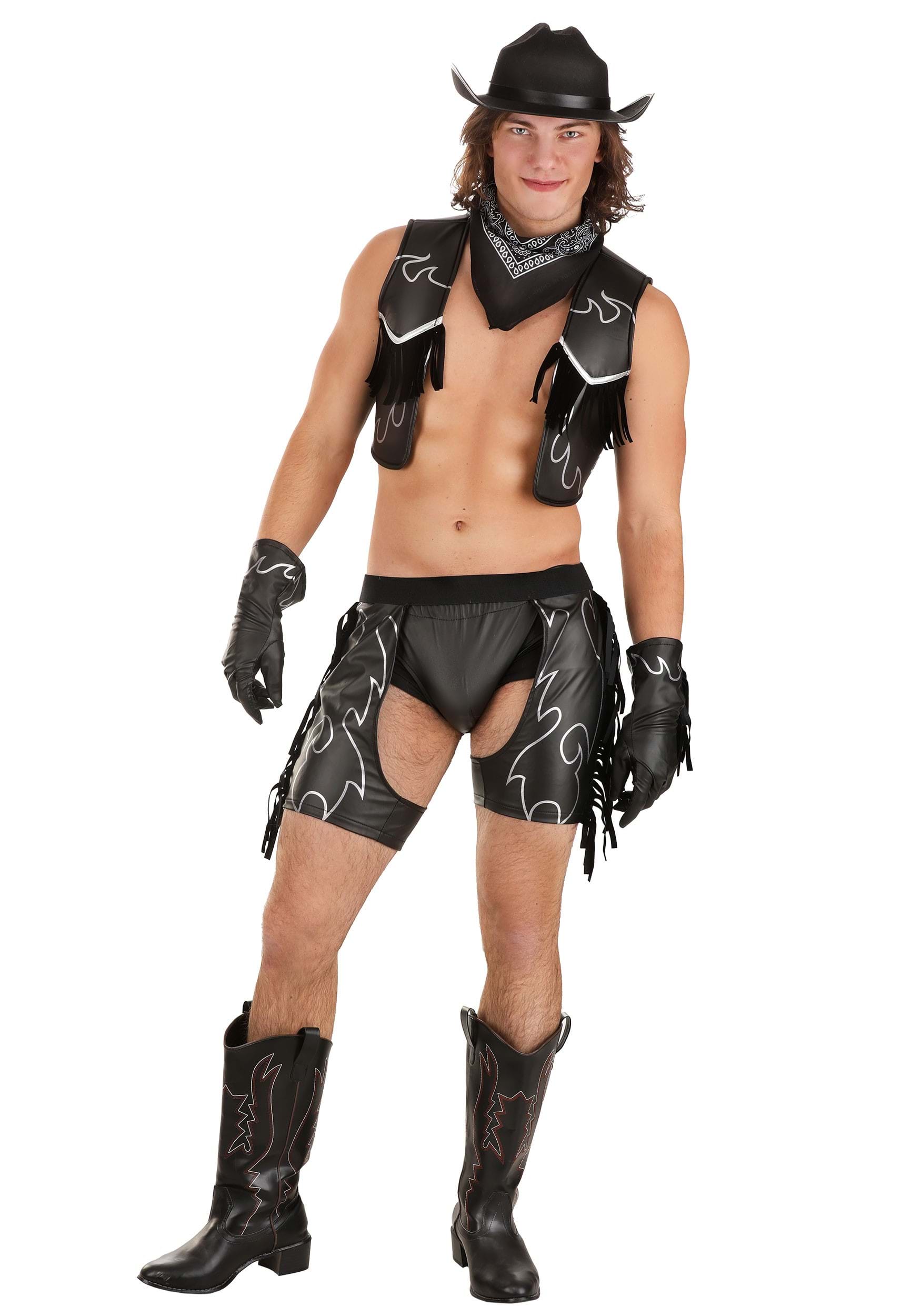 Image of Sexy Cowboy Men's Costume | Sexy Halloween Costumes for Men ID FUN4978AD-L