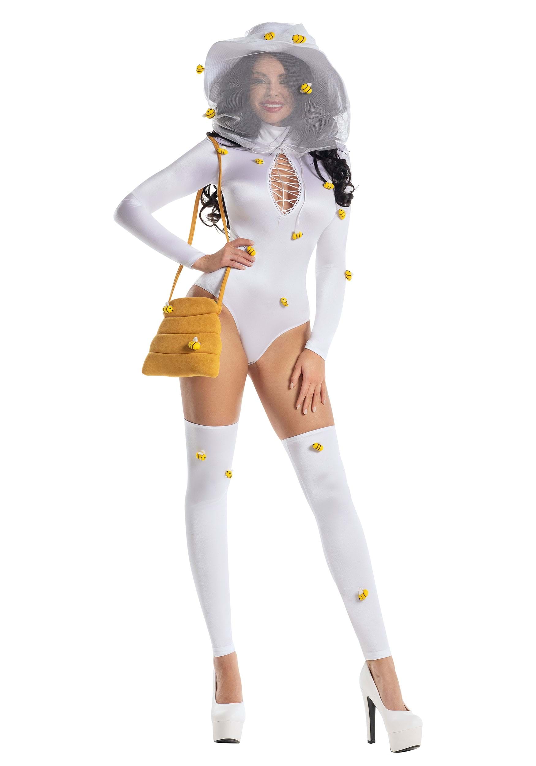 Image of Sexy Honey Beekeeper Women's Costume ID PKPK2230-XL