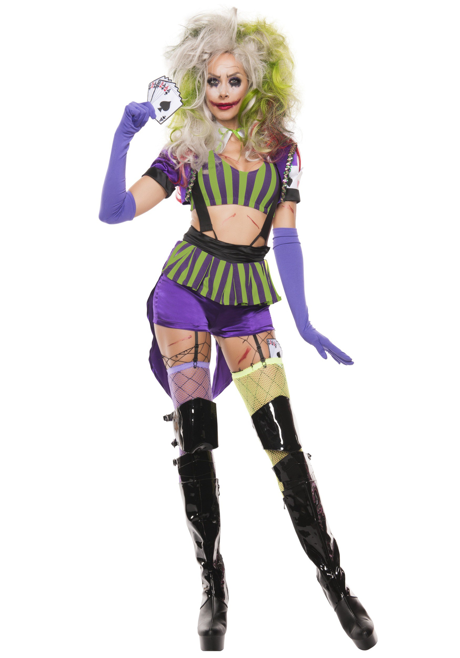 Image of Sexy Mad Villain Women's Costume ID SLS5140-L