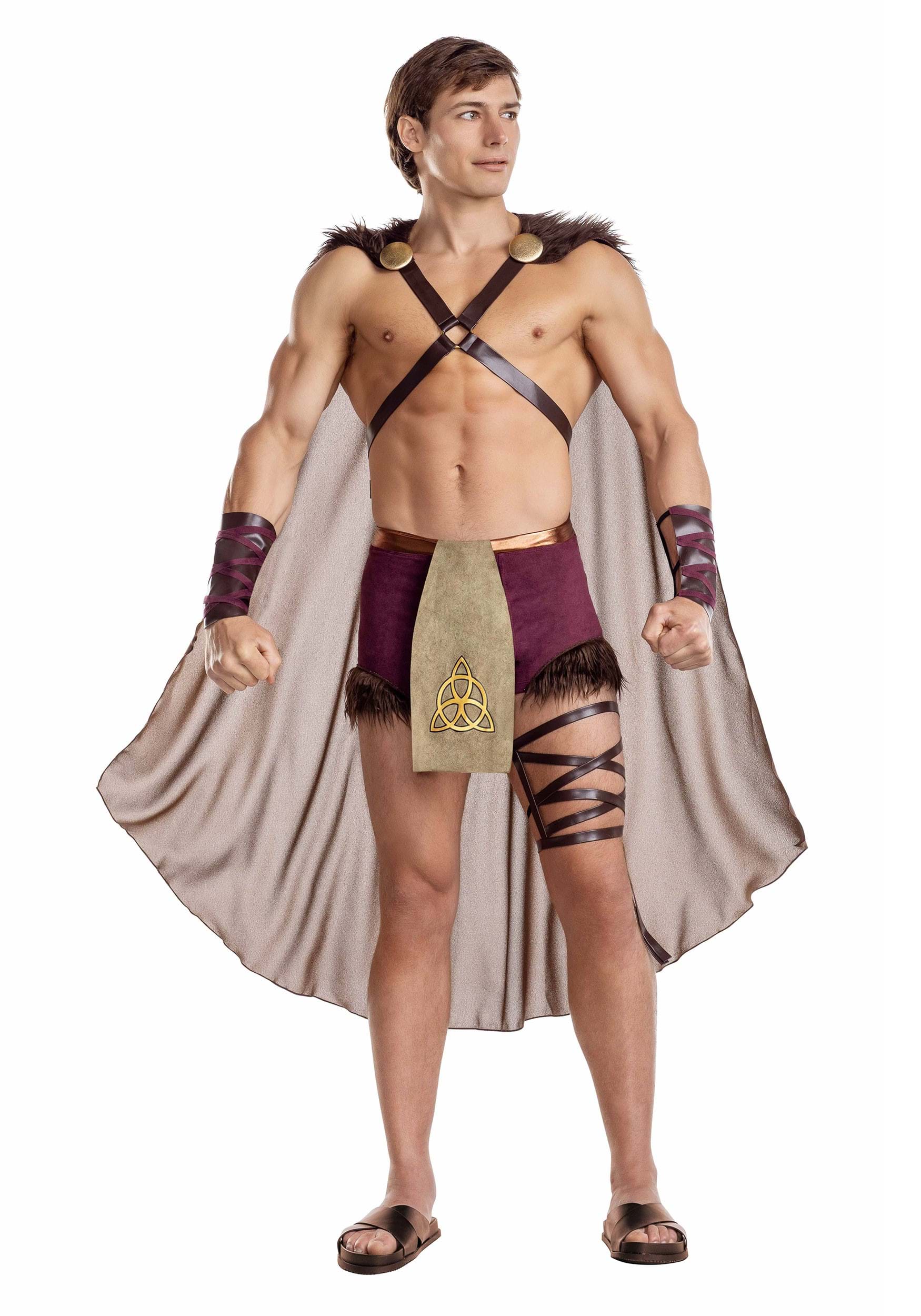 Image of Sexy Men's Valhalla Prince Costume | Sexy Warrior Costumes ID PKPKM2380-XS