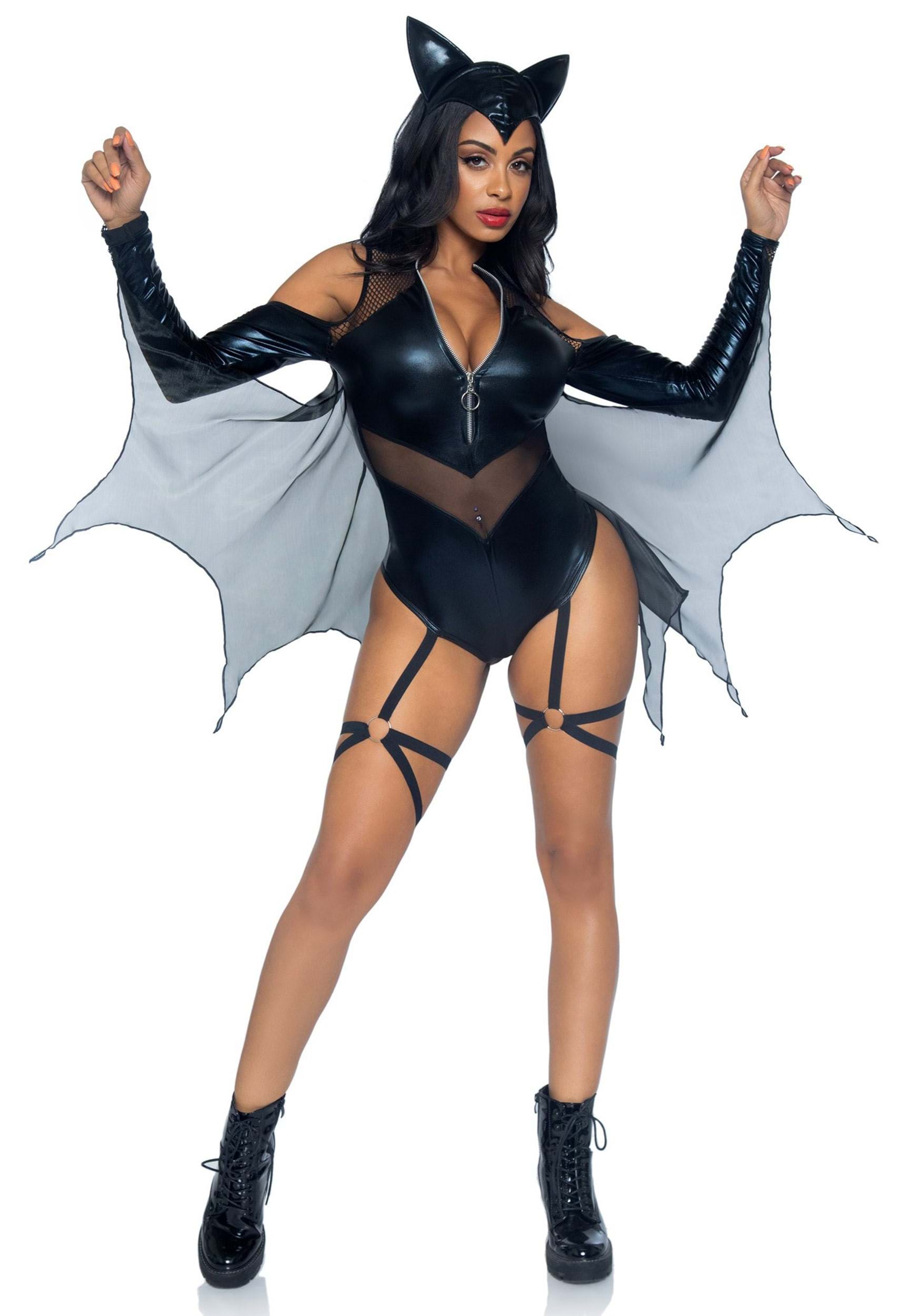 Image of Sexy Midnight Bat Women's Costume ID LE87074-L