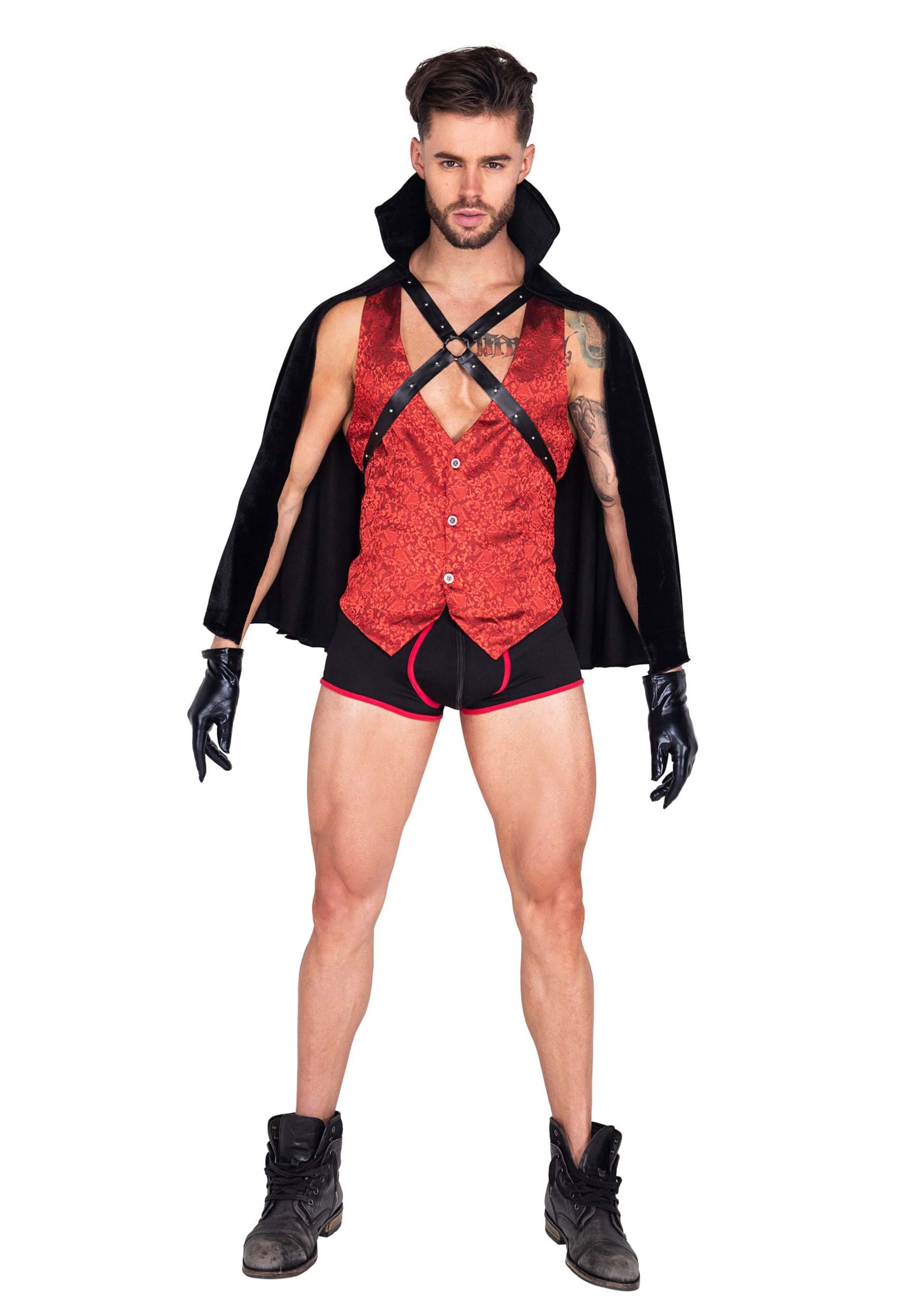 Image of Sexy Vampire Men's Costume ID RO5025-S