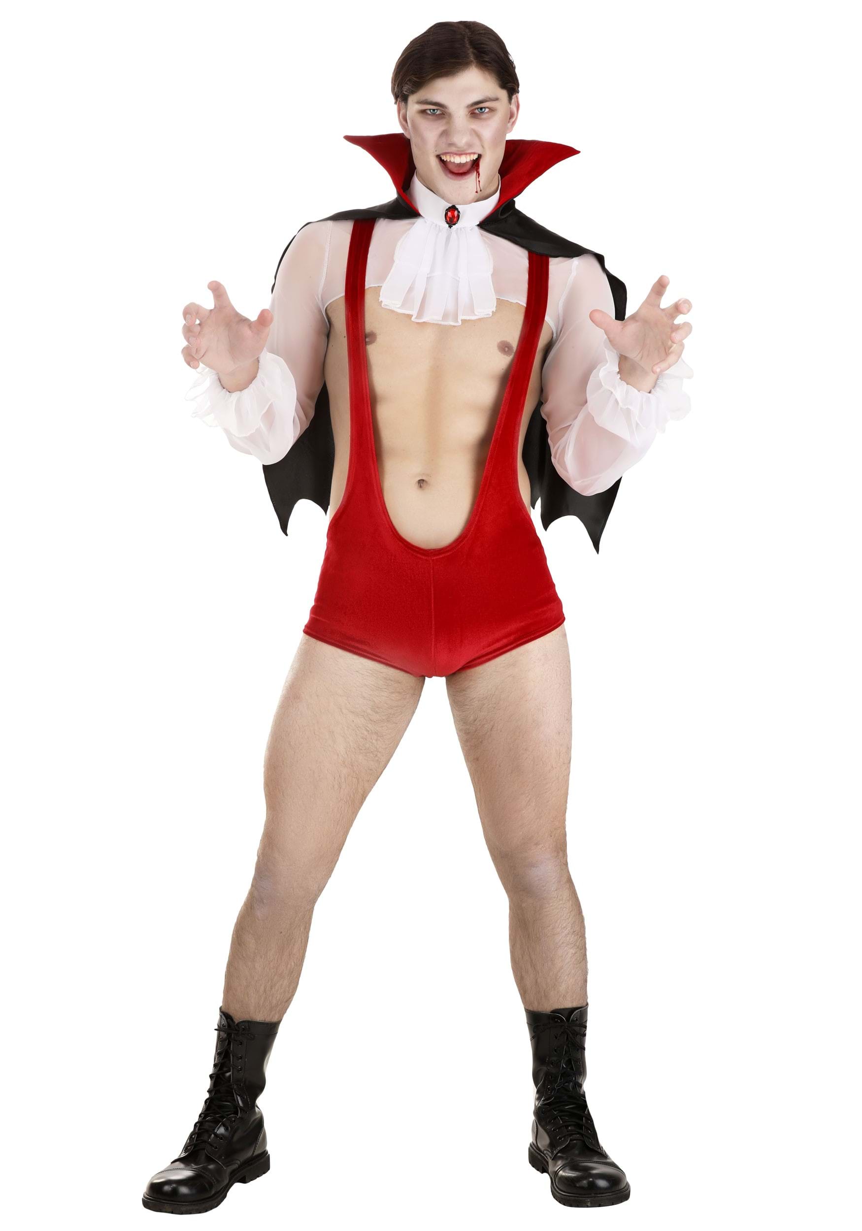 Image of Sexy Vampire Singlet Men's Costume | Sexy Men's Costumes ID FUN5430AD-L