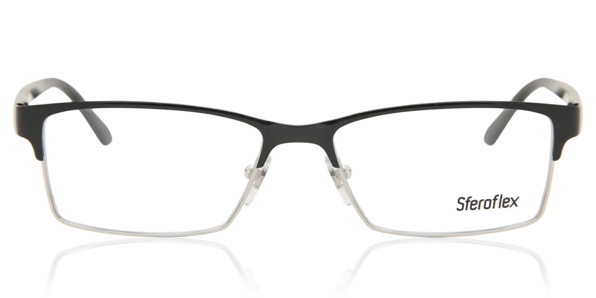 Image of Sferoflex SF2289 525 Óculos de Grau Prata Masculino BRLPT