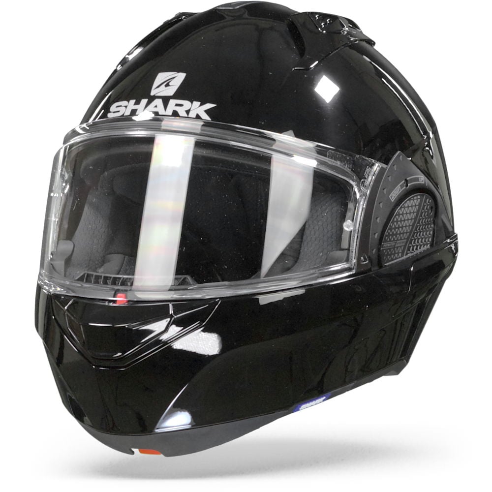 Image of Shark Evo GT Blank Black Modular Helmet Size XS ID 3664836483504