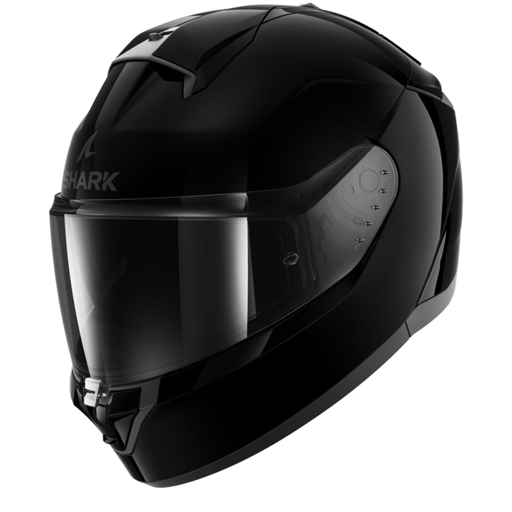Image of Shark Ridill 2 Blank Black BLK Full Face Helmet Size M ID 3664836675435