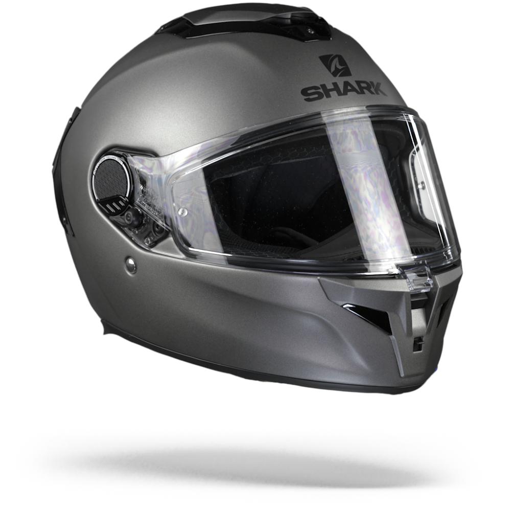 Image of Shark Spartan GT AMA Blank Matt Anthracite Full Face Helmet Size 2XL ID 3664836411019