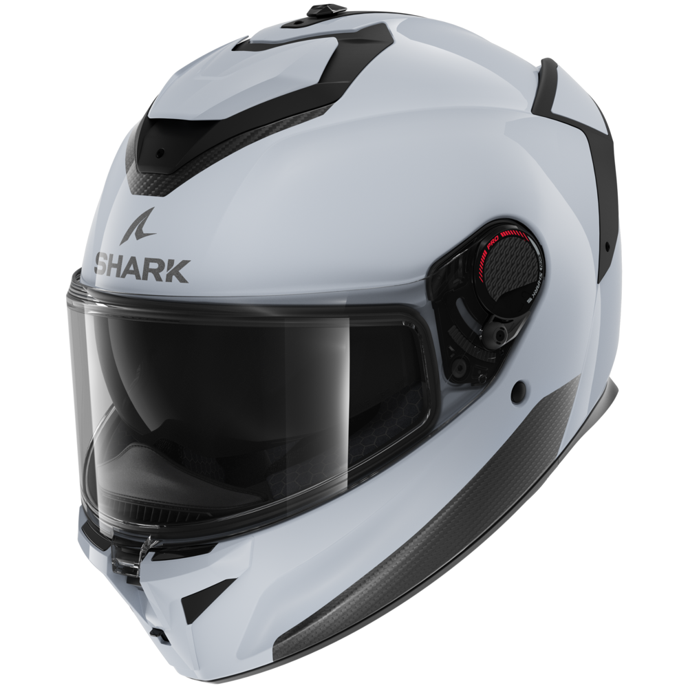 Image of Shark Spartan GT Pro Blank Light Blanc Brillant W03 Casque Intégral Taille L