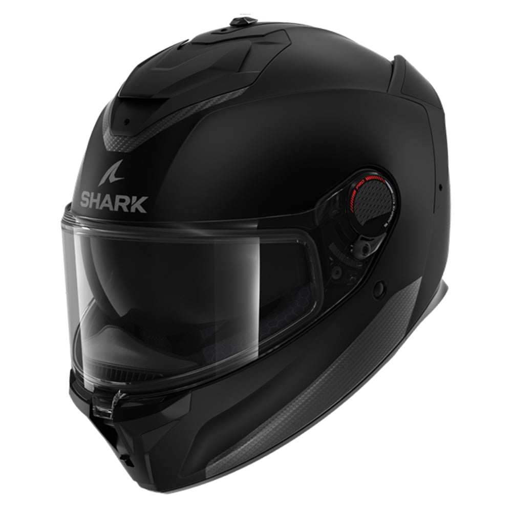 Image of Shark Spartan GT Pro Blank Mat Black Mat KMA Full Face Helmet Talla 2XL