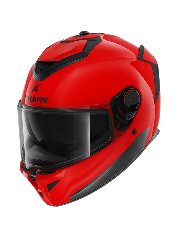 Image of Shark Spartan GT Pro Blank Red RED Full Face Helmet Talla M