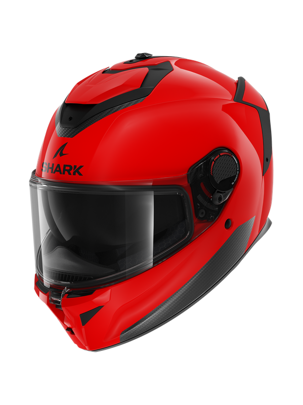 Image of Shark Spartan GT Pro Blank Red RED Full Face Helmet Talla S