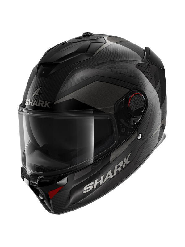 Image of Shark Spartan GT Pro Ritmo Carbon Carbon Anthracite Chrom DAU Full Face Helmet Talla XL