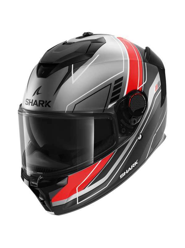 Image of Shark Spartan GT Pro Toryan Mat Anthracite Red Black ARK Full Face Helmet Talla 2XL