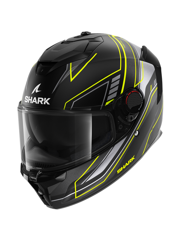 Image of Shark Spartan GT Pro Toryan Mat Black Yellow Anthracite KYA Full Face Helmet Size 2XL EN
