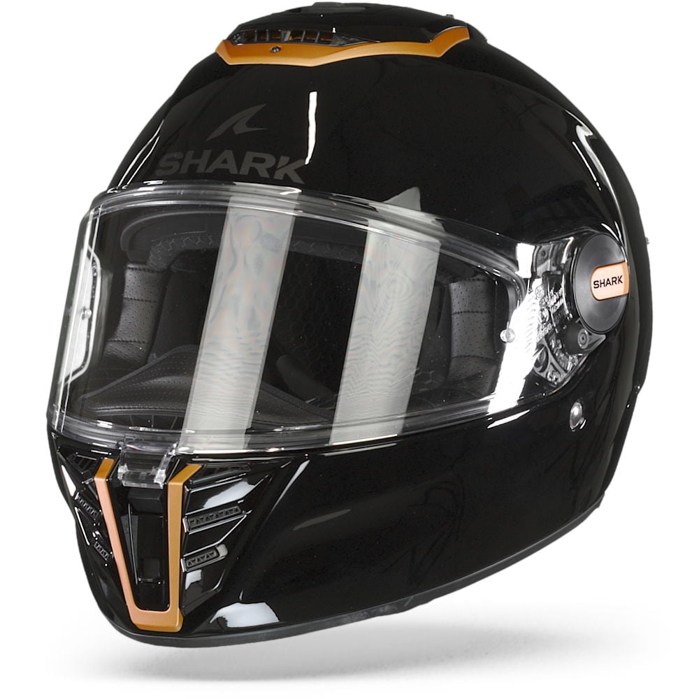 Image of Shark Spartan RS Blank Sp Black Cupper Black KCK Full Face Helmet Size 2XL ID 3664836594873
