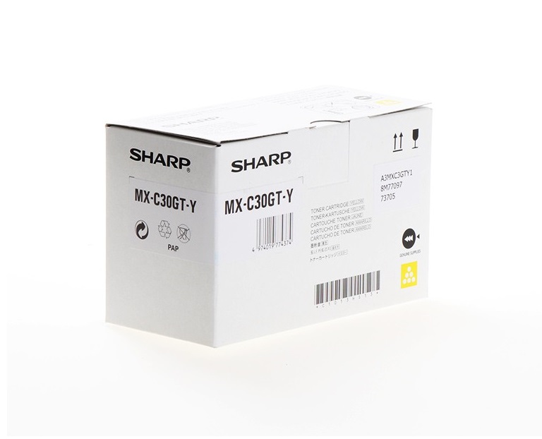 Image of Sharp MX-C30GTY žlutý (yellow) originální toner CZ ID 15052