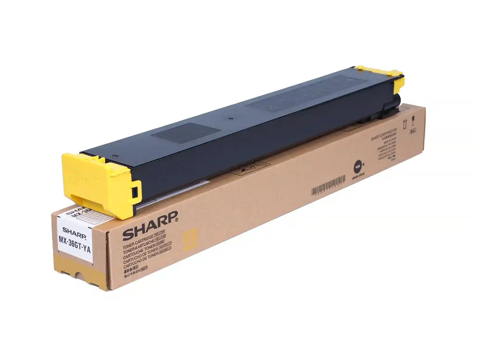 Image of Sharp eredeti toner MX-36GTYA yellow 15000 oldal Sharp MX-2610N 3110N 3610N HU ID 15037