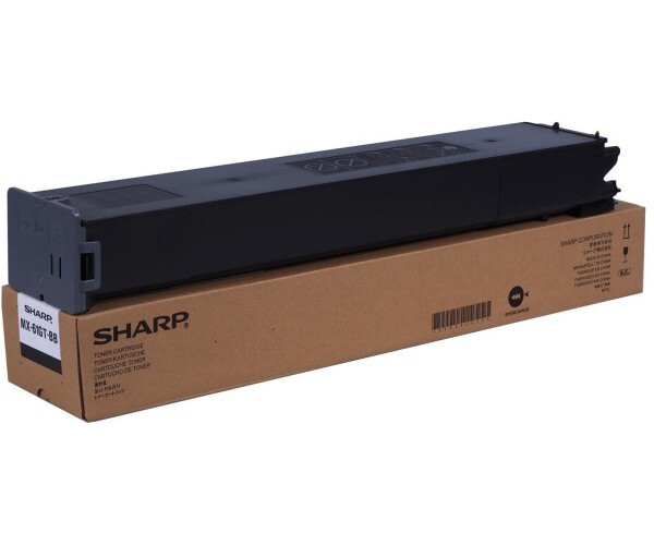 Image of Sharp eredeti toner MX-61GTBB black 20000 oldal Sharp MX-3050 MX-3060 MX-3550 MX-4050N MX-3560 HU ID 65343