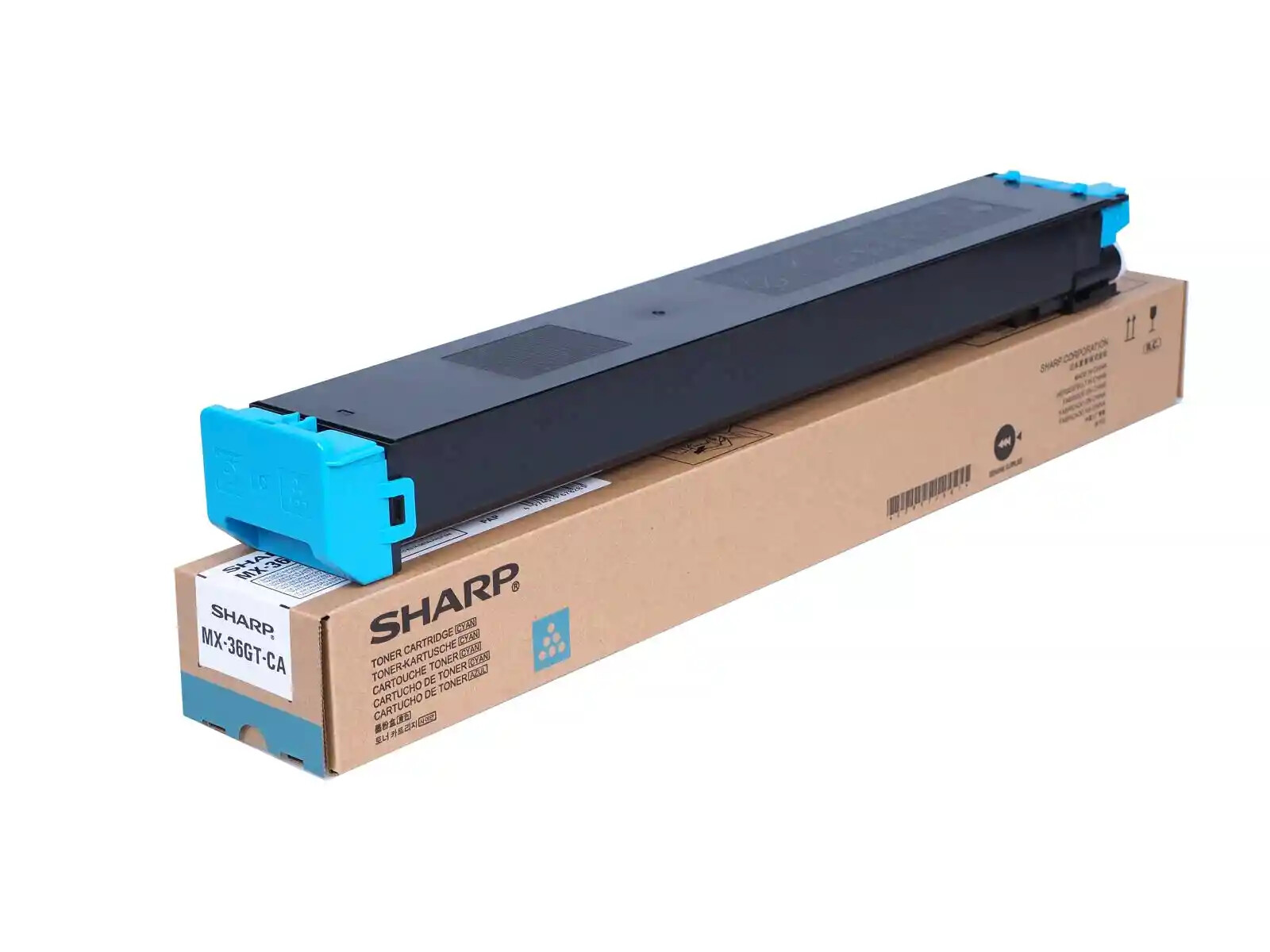 Image of Sharp originálny toner MX-36GTCA cyan 15000 str Sharp MX-2610N 3110N 3610N SK ID 15034