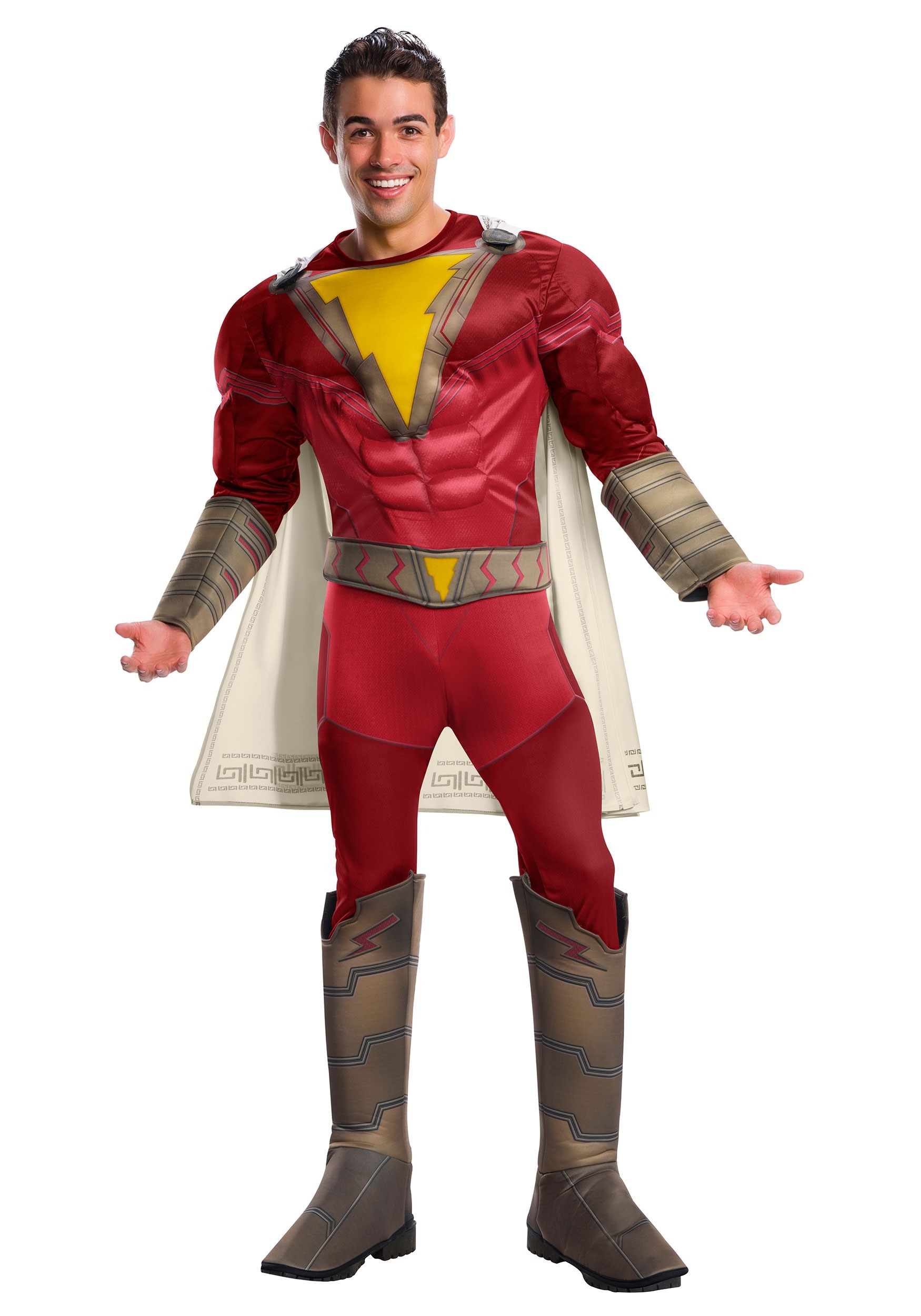 Image of Shazam! Deluxe Costume for Adults ID RU700799-ST