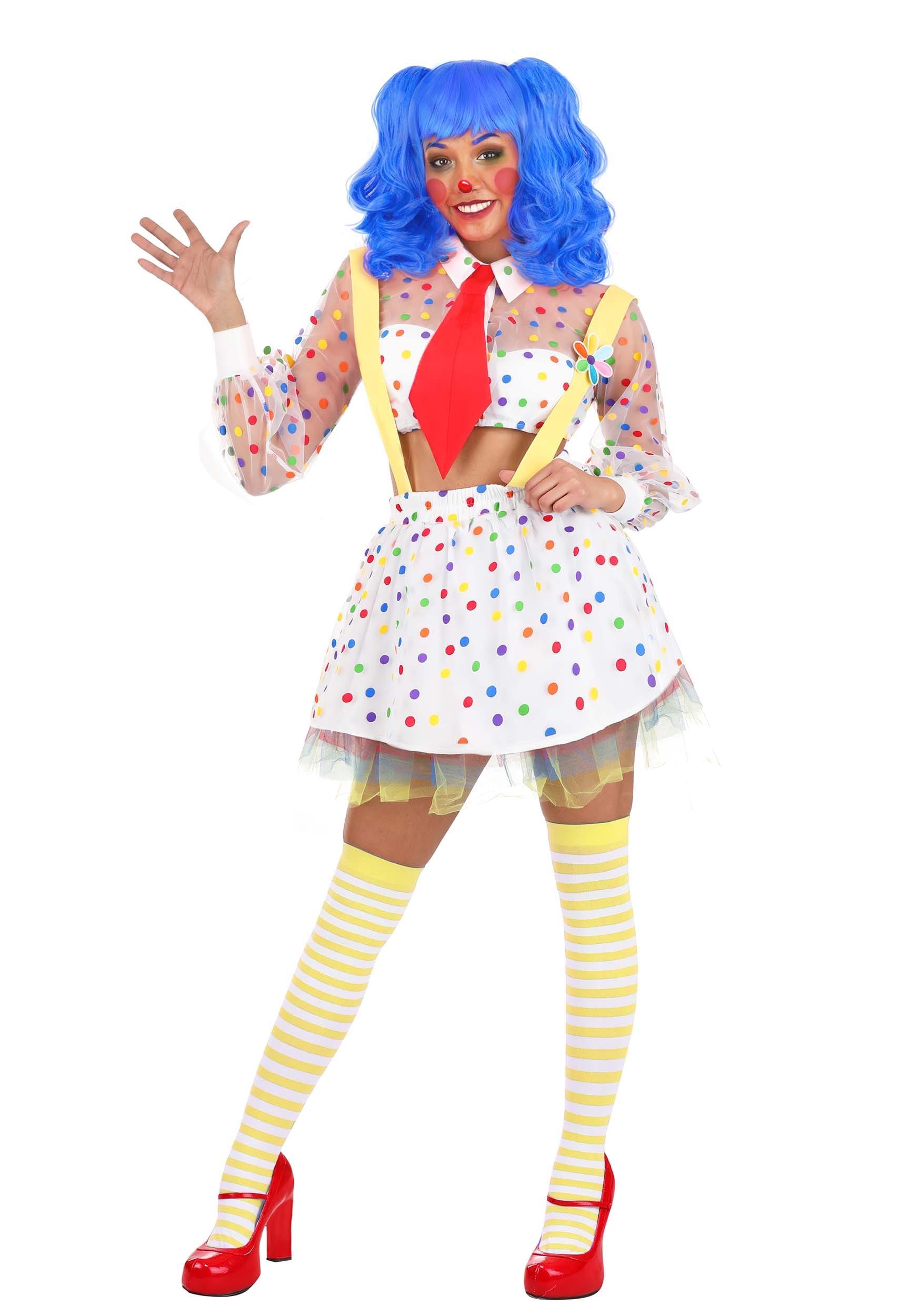 Image of Sheer Clown Women's Costume ID FUN3794AD-L