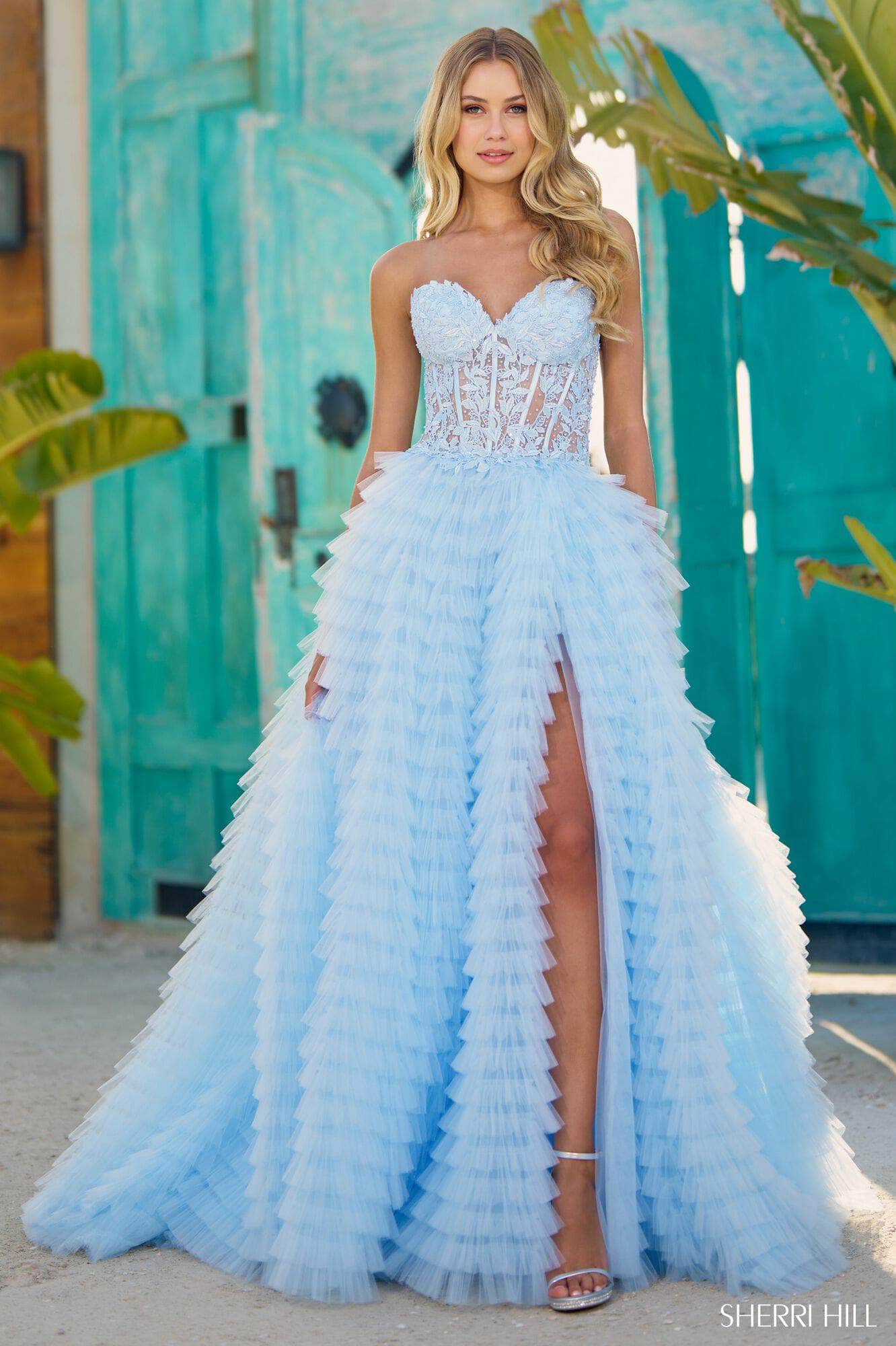 Image of Sherri Hill 56042 - A-line Prom Dress