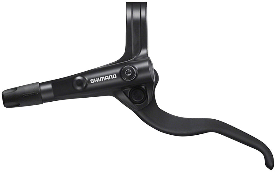 Image of Shimano BR-MT420 Disc Brake and BL-MT401 Lever - Front Hydraulic 4-Piston Post Mount Black