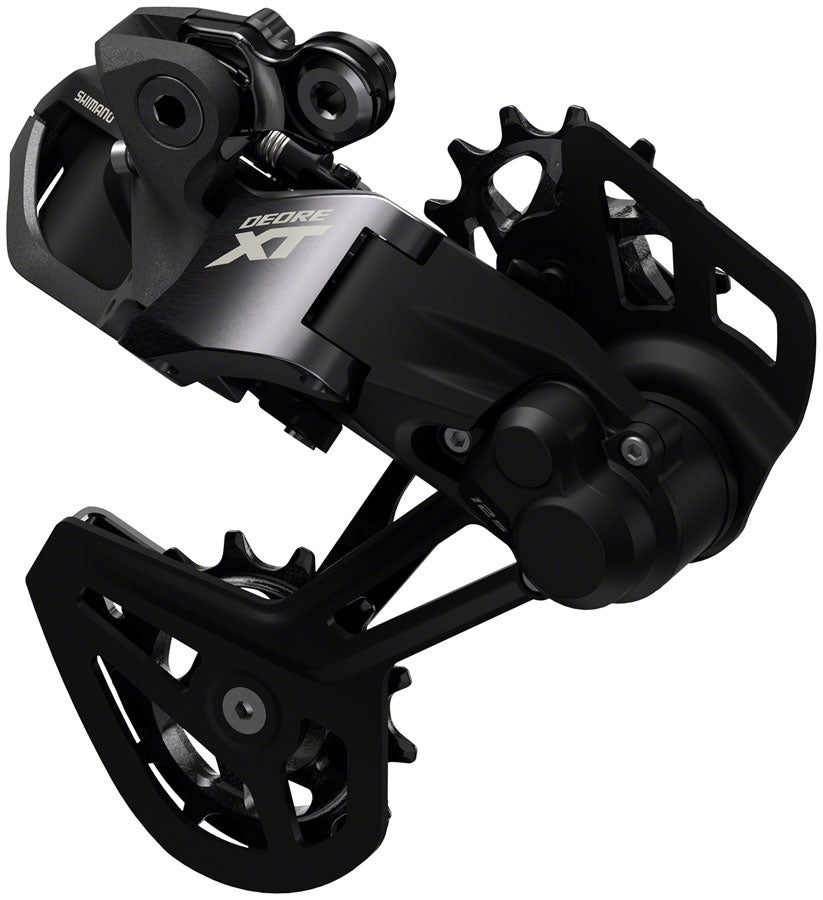 Image of Shimano STEPS RD-M8150-12 Deore XT Rear Derailleur - SGS 12-Speed Top Normal Shadow Plus Direct Attachment
