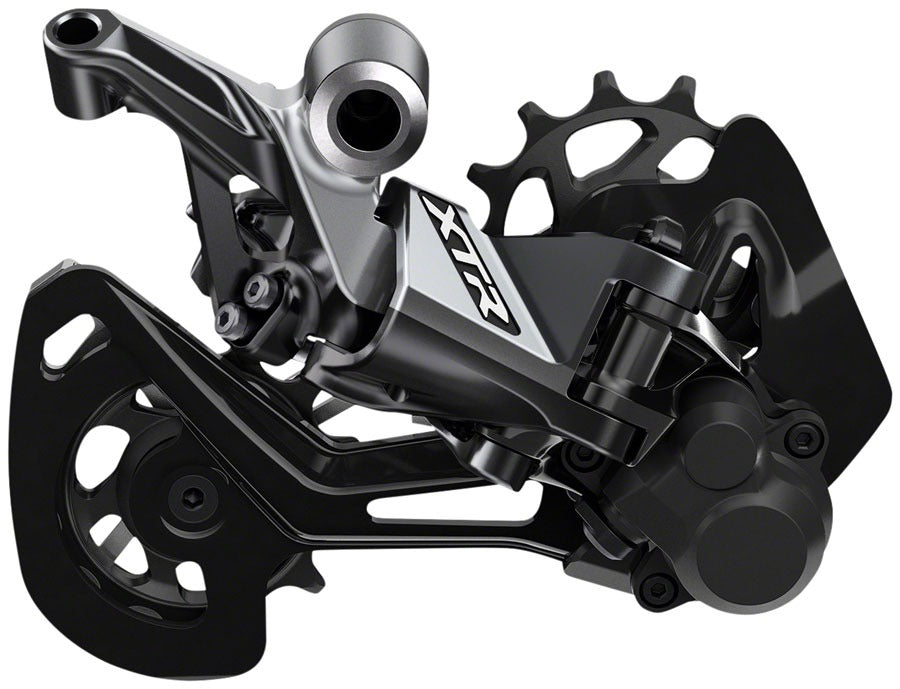 Image of Shimano XTR RD-M9100-GS Rear Derailleur - 12 Speed Medium Cage Gray With Clutch