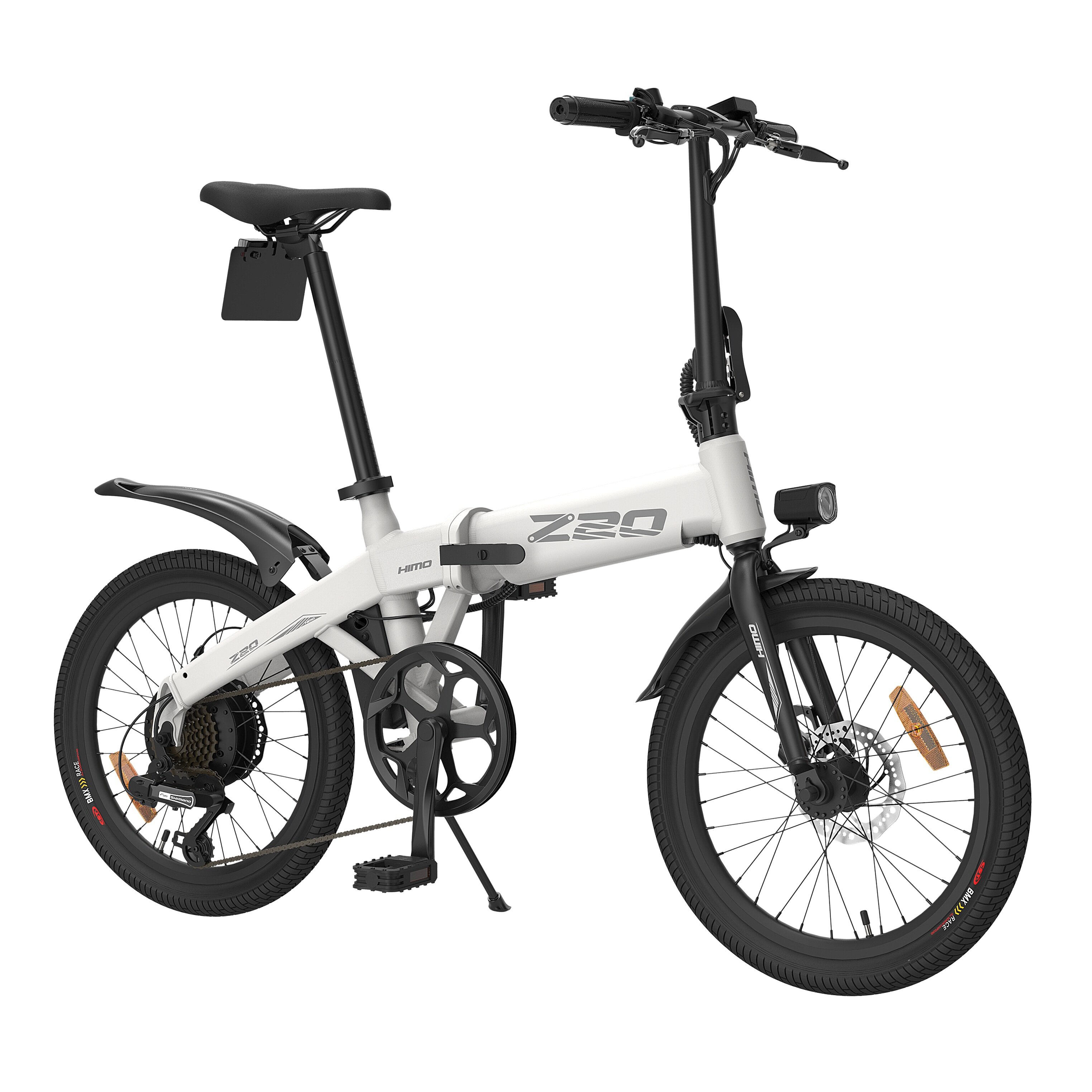 Image of [Shipped To UK] HIMO Z20 10AH 36V 250W Folding Electric Bike 20inch Tire 25km/h Top Speed 80km Mileage Range 6-speed Tra