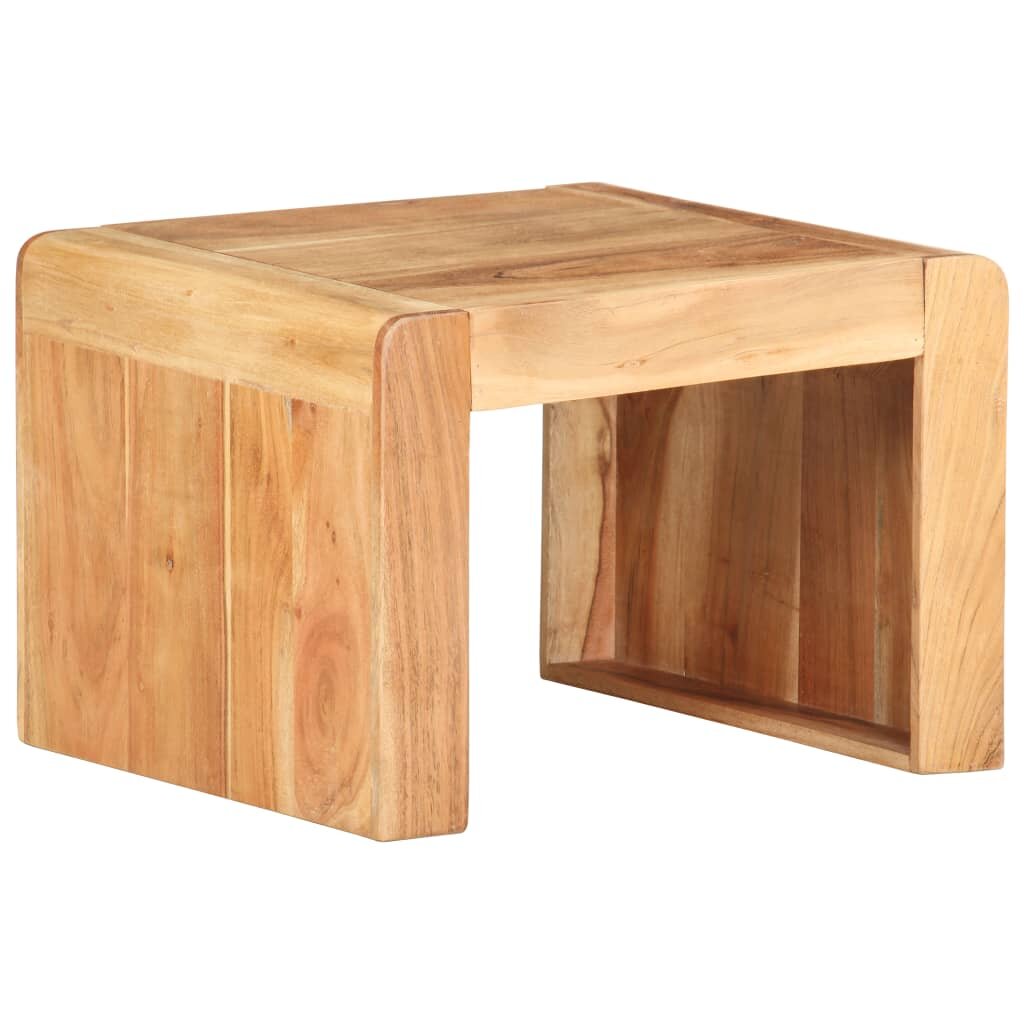 Image of Side Table 169"x157"x118" Solid Acacia Wood