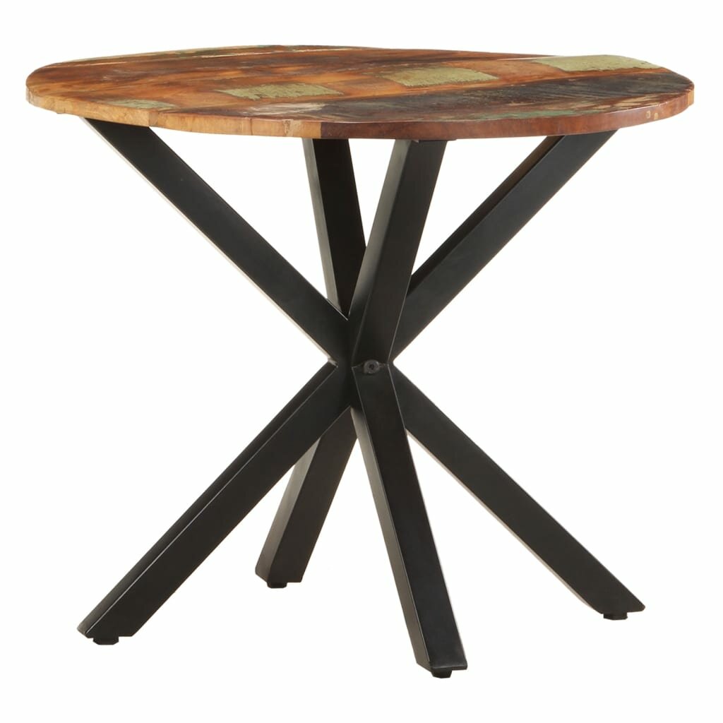 Image of Side Table 268"x268"x22" Solid Reclaimed Wood