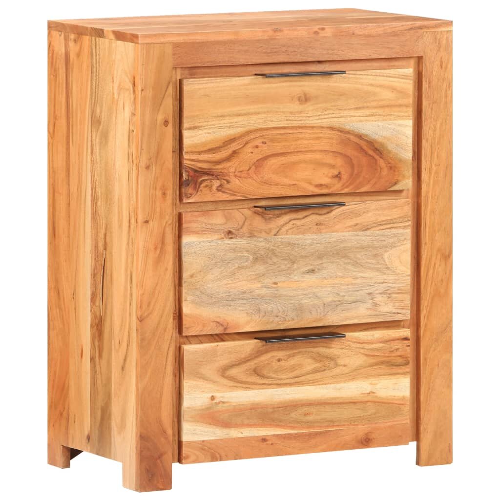 Image of Sideboard 232"x13"x295" Solid Acacia Wood