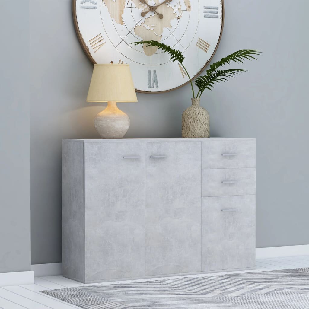 Image of Sideboard Concrete Gray 413"x118"x295" Chipboard