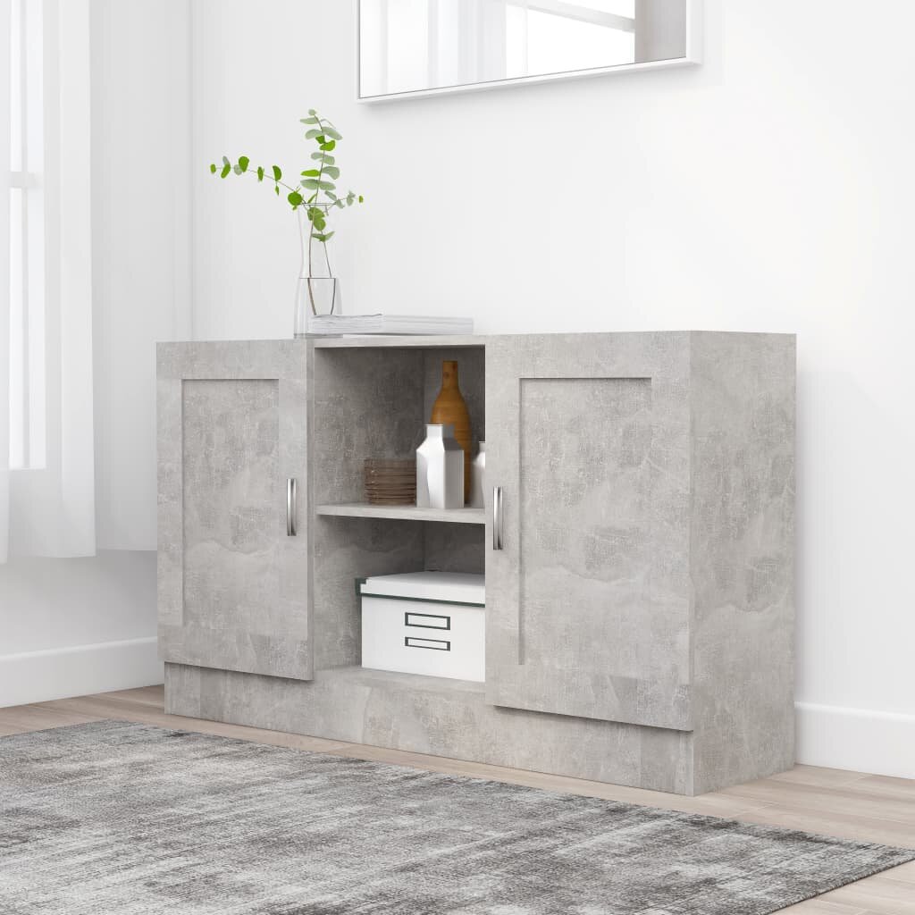 Image of Sideboard Concrete Gray 472"x12"x276" Chipboard