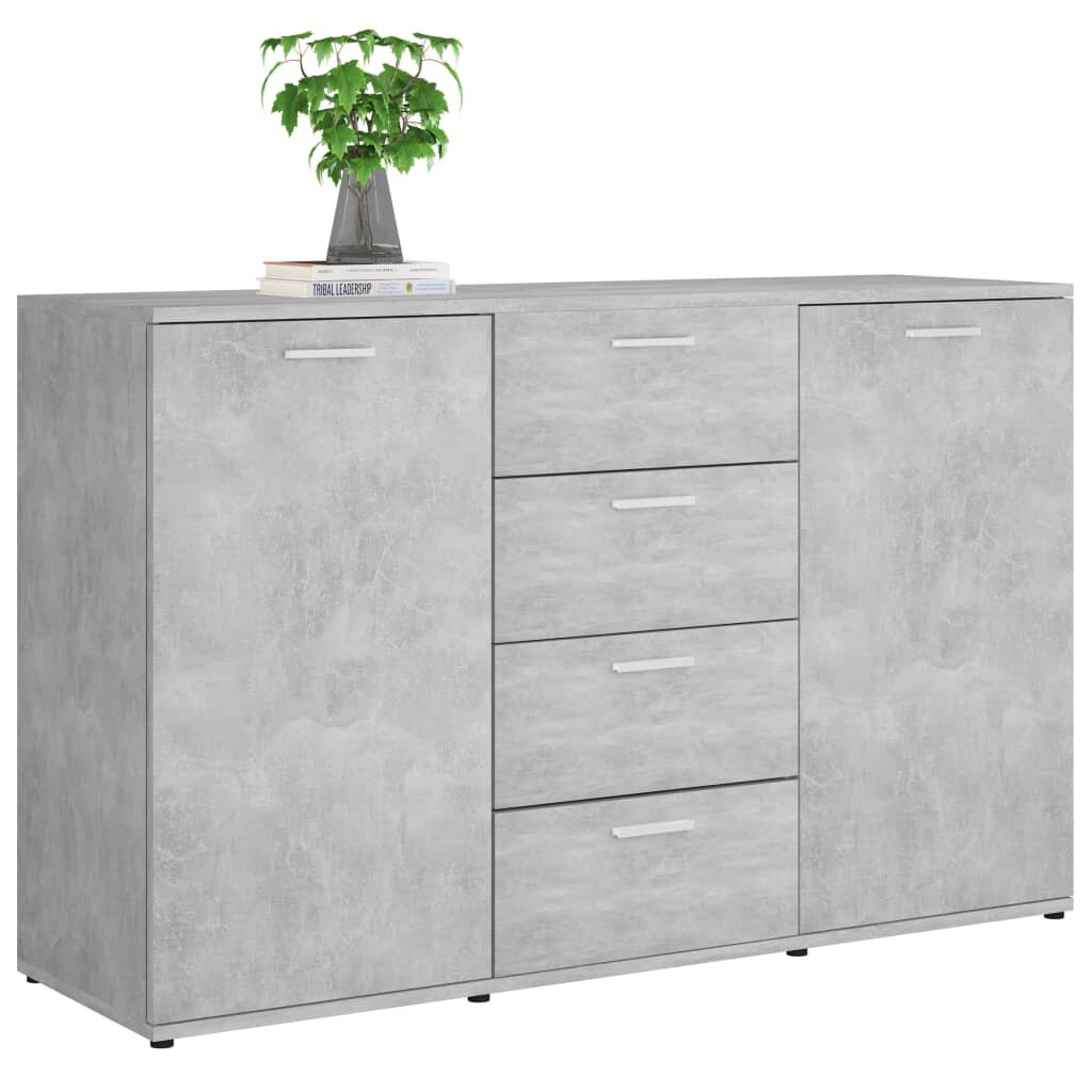 Image of Sideboard Concrete Gray 472"x14"x295" Chipboard