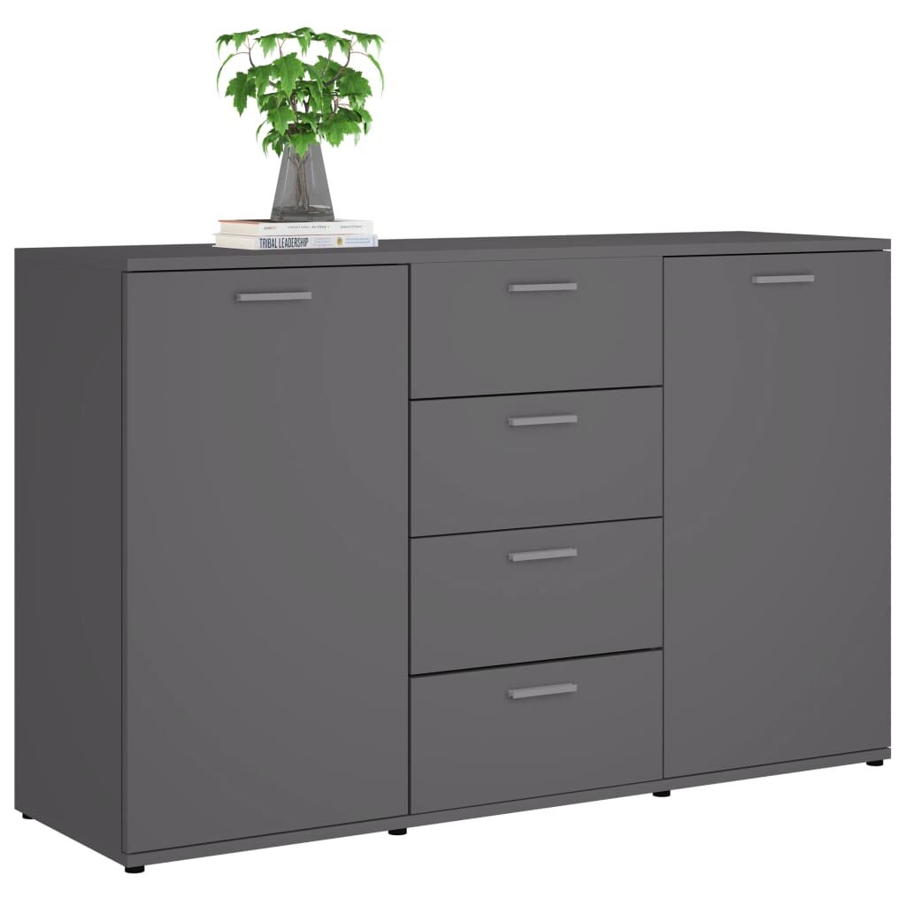 Image of Sideboard Gray 472"x14"x295" Chipboard