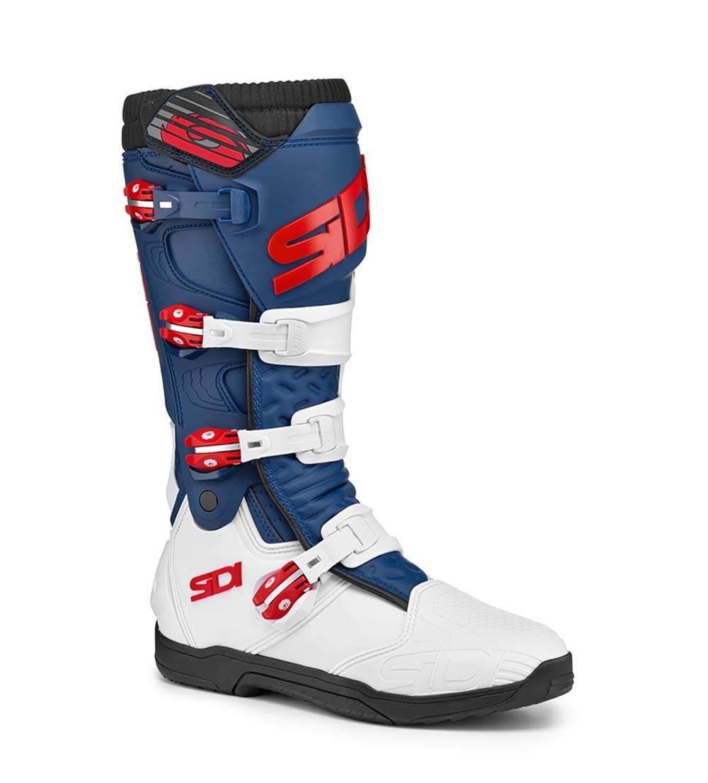 Image of Sidi X-Power SC White Navy Red Größe 45