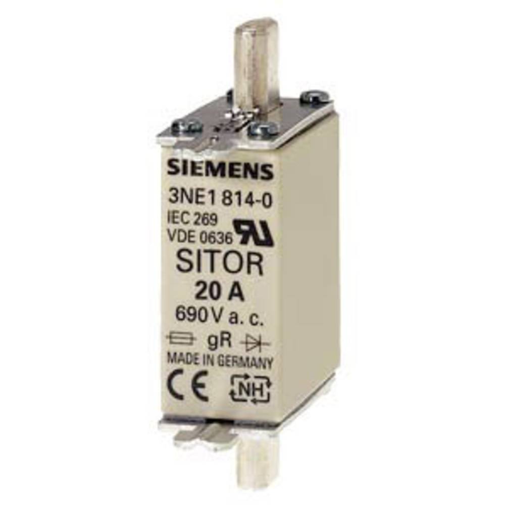 Image of Siemens 3NE18170 Fuse holder inset Fuse size = 0 50 A 690 V 1 pc(s)