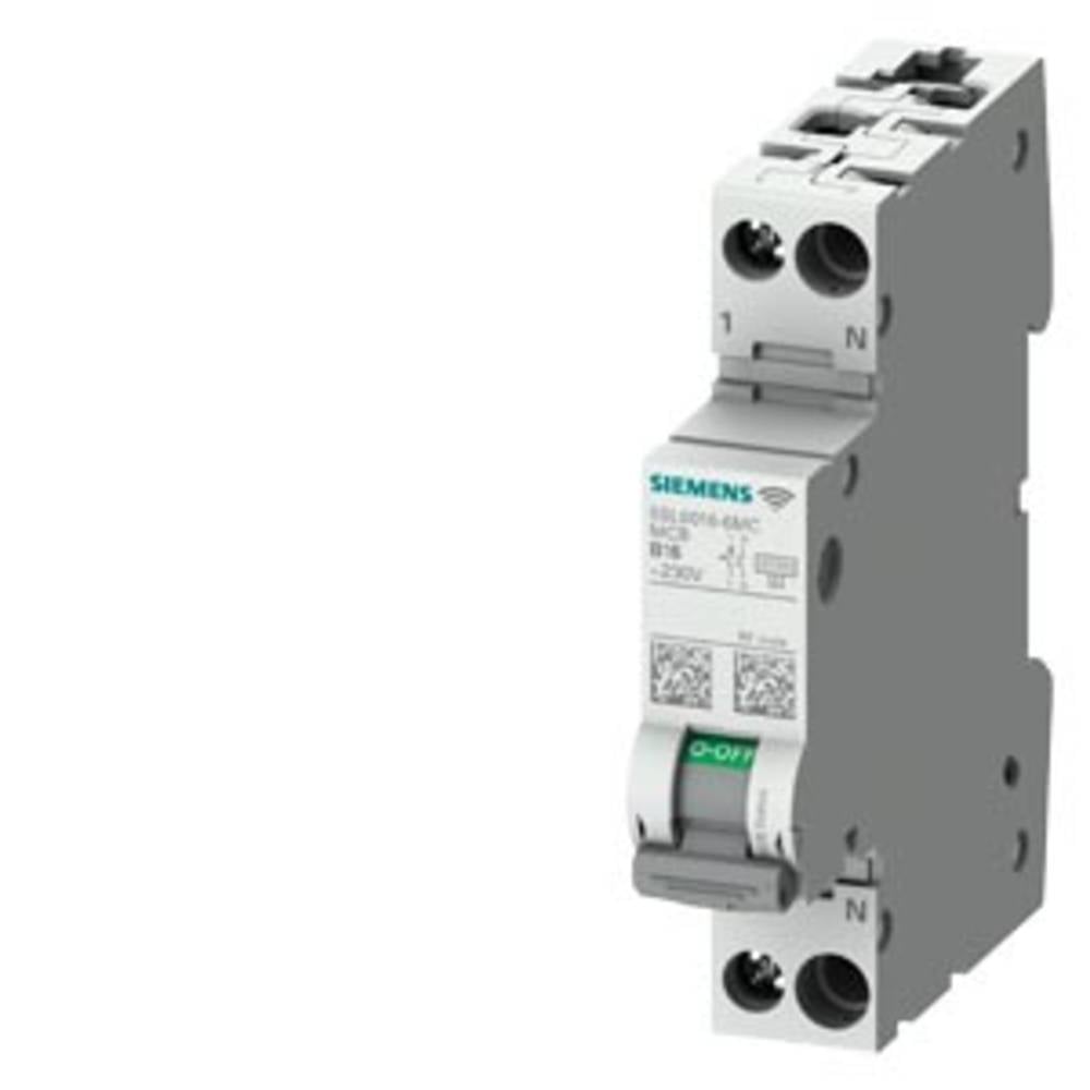 Image of Siemens 5SL60166MC 5SL6016-6MC Circuit breaker 2-pin 16 A