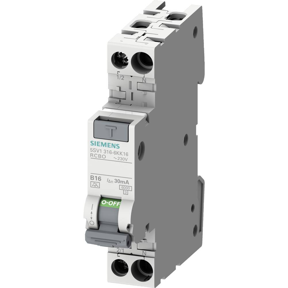 Image of Siemens 5SV13167KK02 RCBO 2-pin 2 A 003 A 230 V