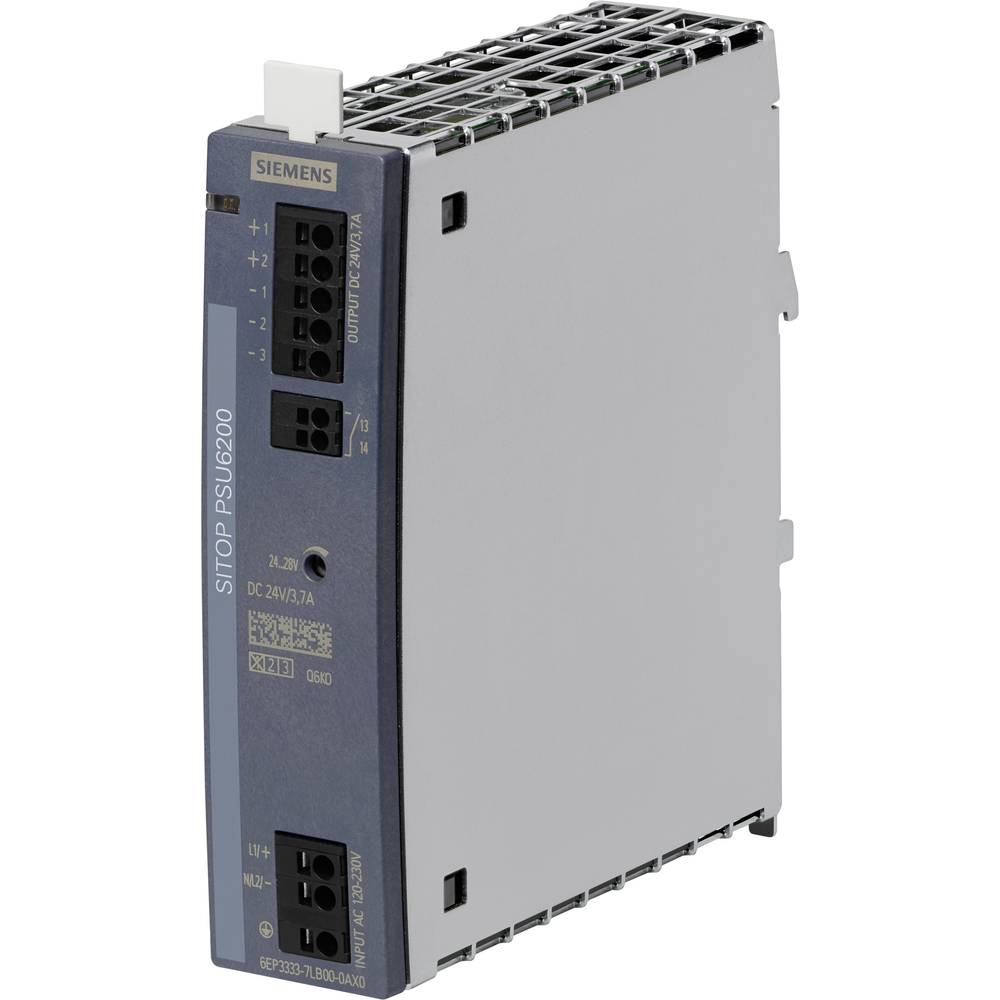 Image of Siemens 6EP3333-7LB00-0AX0 Power supply unit 24 V 37 A 89 W No of outputs:1 x Content 1 pc(s)