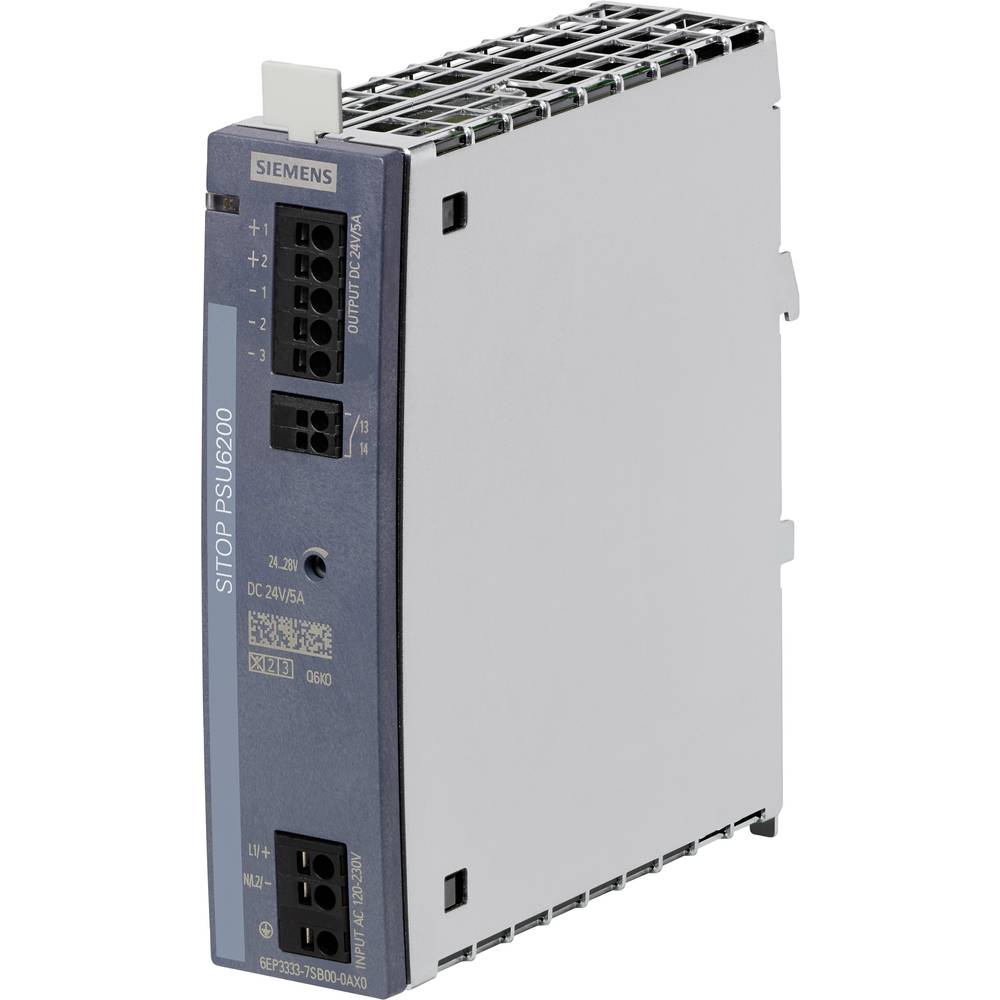 Image of Siemens 6EP3333-7SB00-0AX0 Power supply unit 24 V 5 A 120 W No of outputs:1 x Content 1 pc(s)
