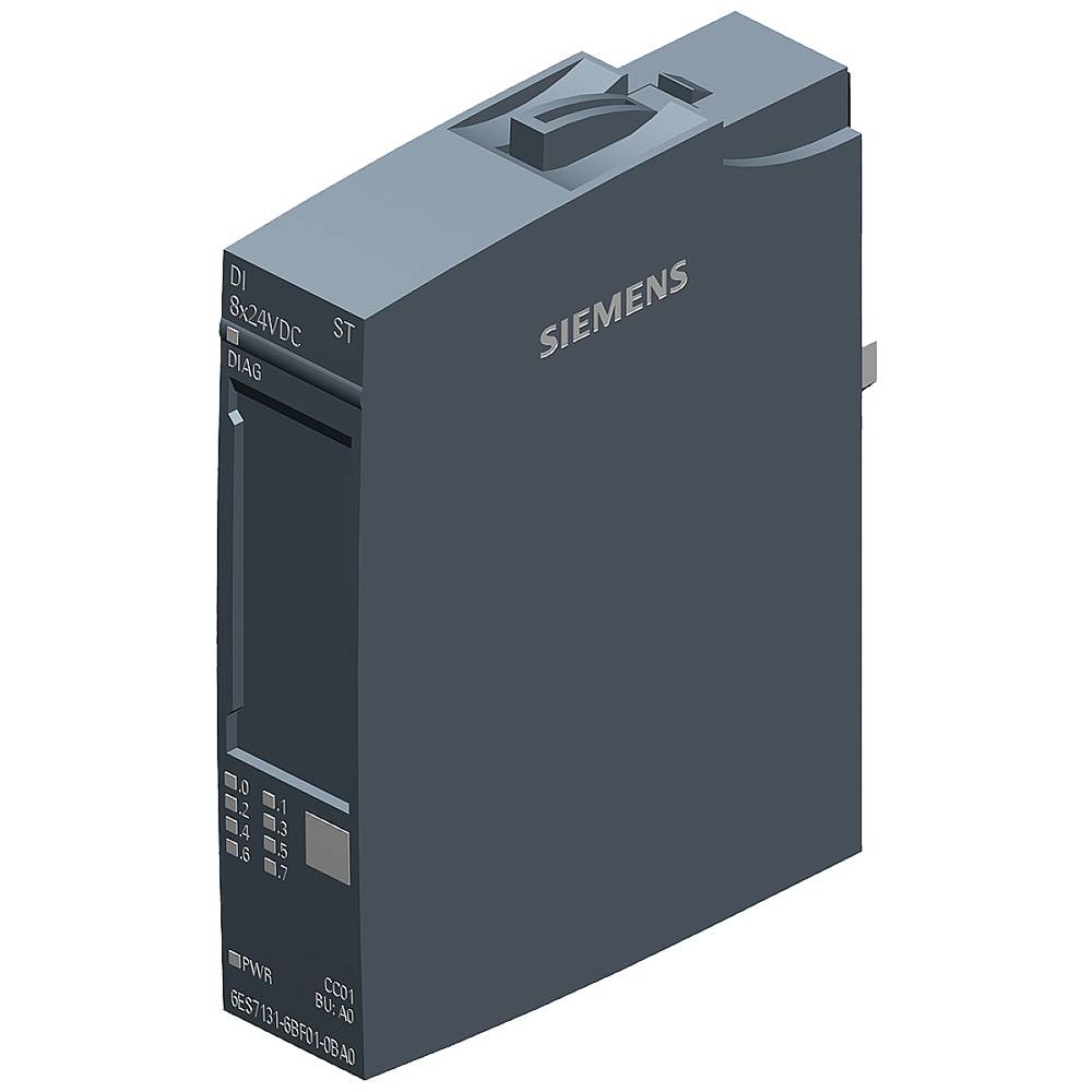 Image of Siemens 6ES7131-6BF01-0BA0 6ES71316BF010BA0 PLC input module 30 V 24 V DC