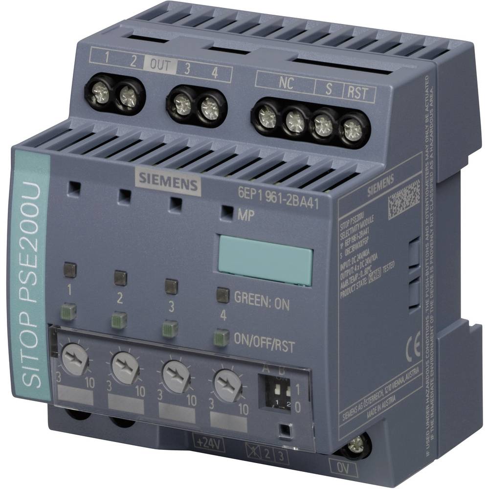 Image of Siemens SITOP PSE200U 10 A Selectivity module