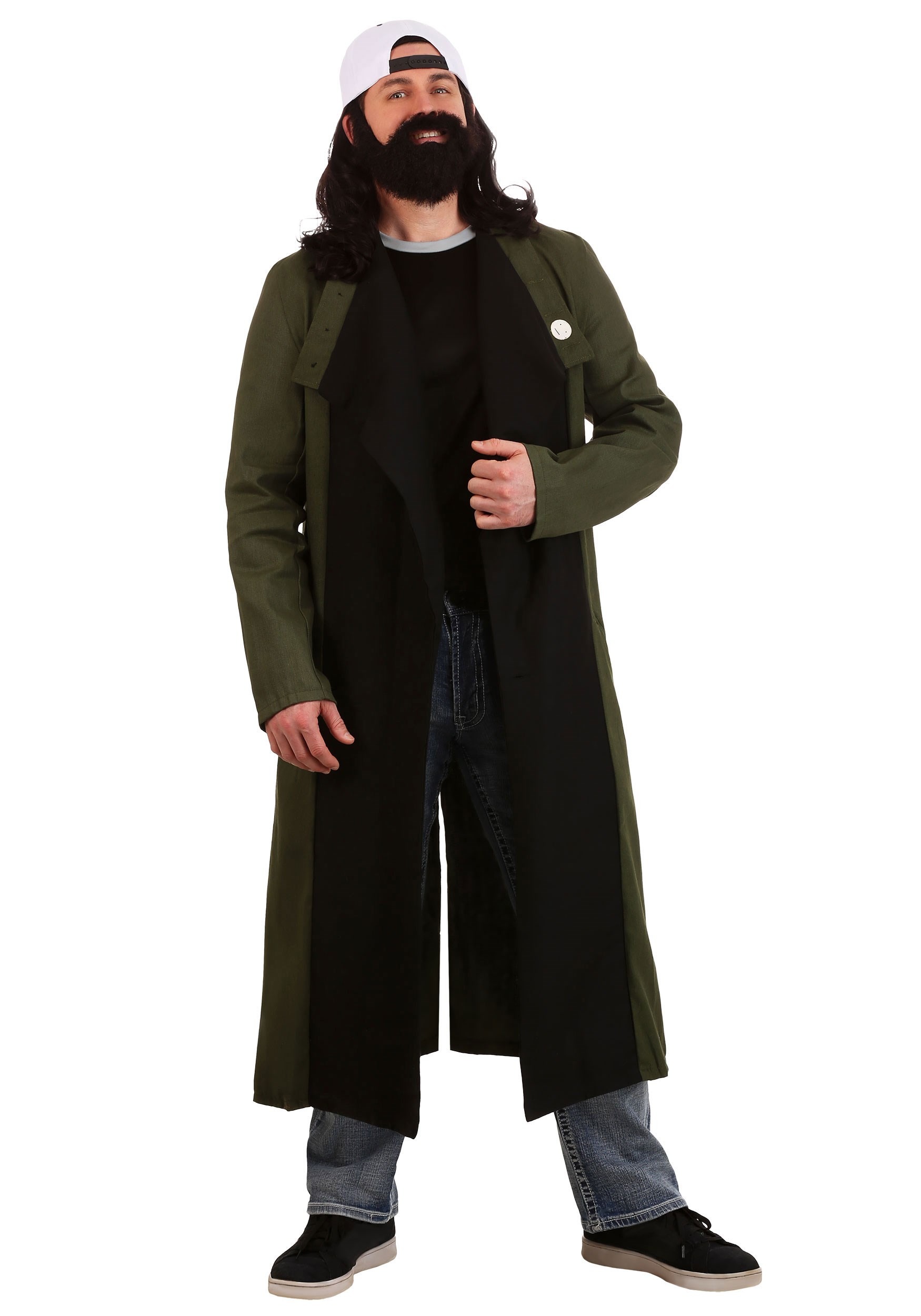 Image of Silent Bob Plus Size Costume for Men | Officially licensed ID FUN6681PL-5X