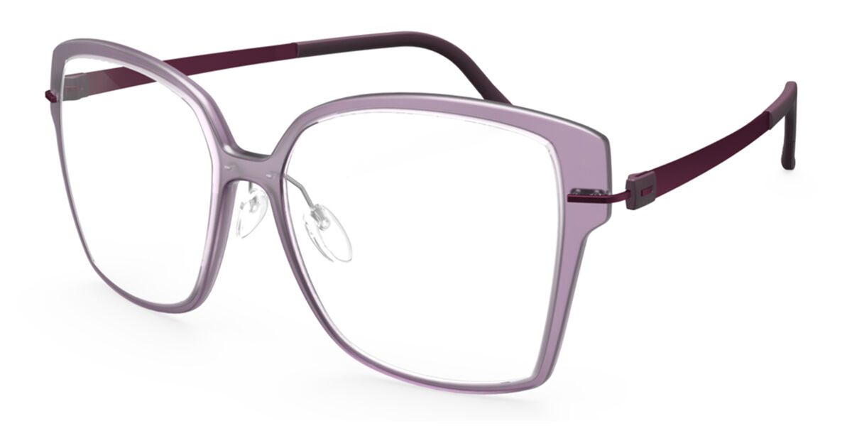 Image of Silhouette Infinity View 1611/75 4040 Óculos de Grau Purple Feminino BRLPT
